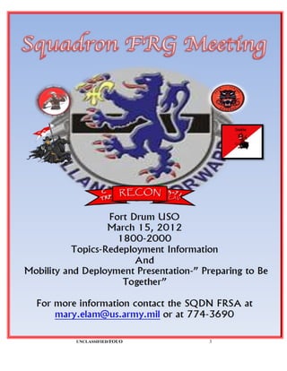 UNCLASSIFIED/FOUO   3
 