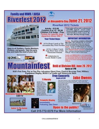 UNCLASSIFIED/FOUO   6
 