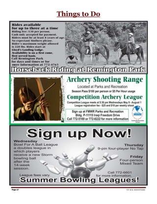 Things to Do




Page 17                  TF SIX SHOOTERS
 