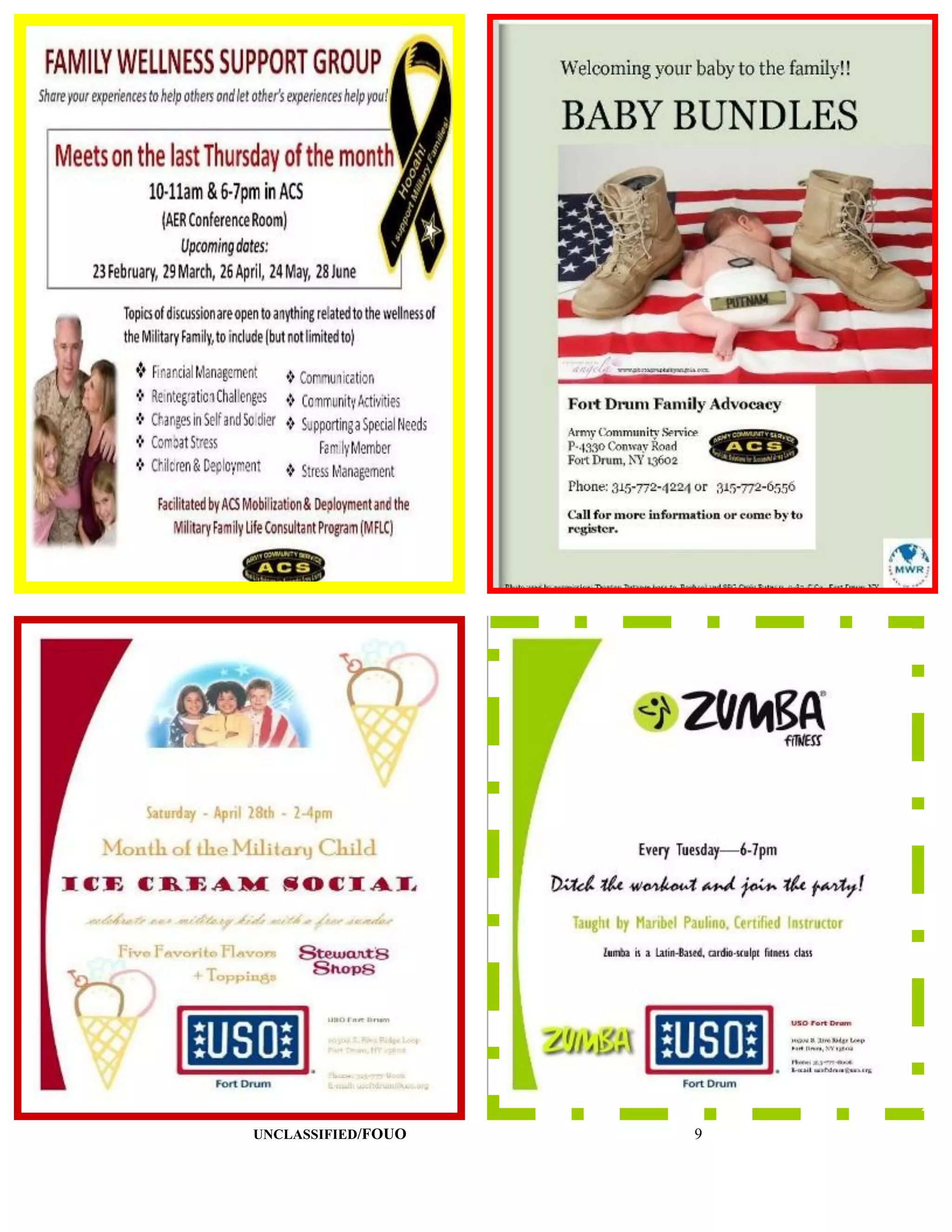 UNCLASSIFIED/FOUO   9
 