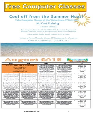 UNCLASSIFIED/FOUO   11
 