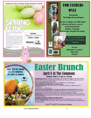 UNCLASSIFIED/FOUO   10
 