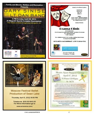 UNCLASSIFIED/FOUO   12
 