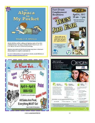 UNCLASSIFIED/FOUO   13
 