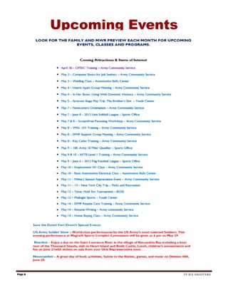 Upcoming Events




Page 8                     TF SIX SHOOTERS
 