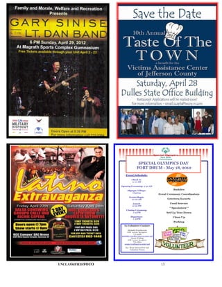 UNCLASSIFIED/FOUO   13
 