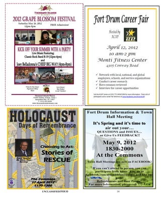 UNCLASSIFIED/FOUO   14
 