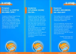 Fırsatlar vadisi broşür