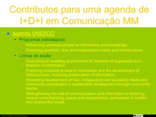 Seminário ComMM Prof. Fernando Ramos