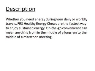 Frs energy review