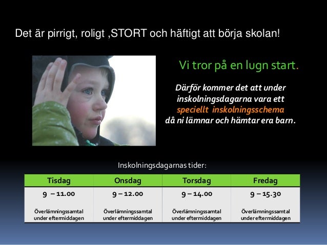 Förskoleklasserna på Lilla Adolf Fredrik skola