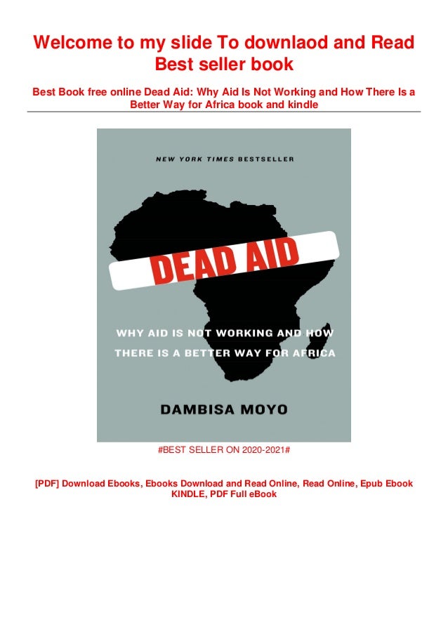(frt566y) //[PDF] Download Dead Aid Why Aid Is Not Working and How