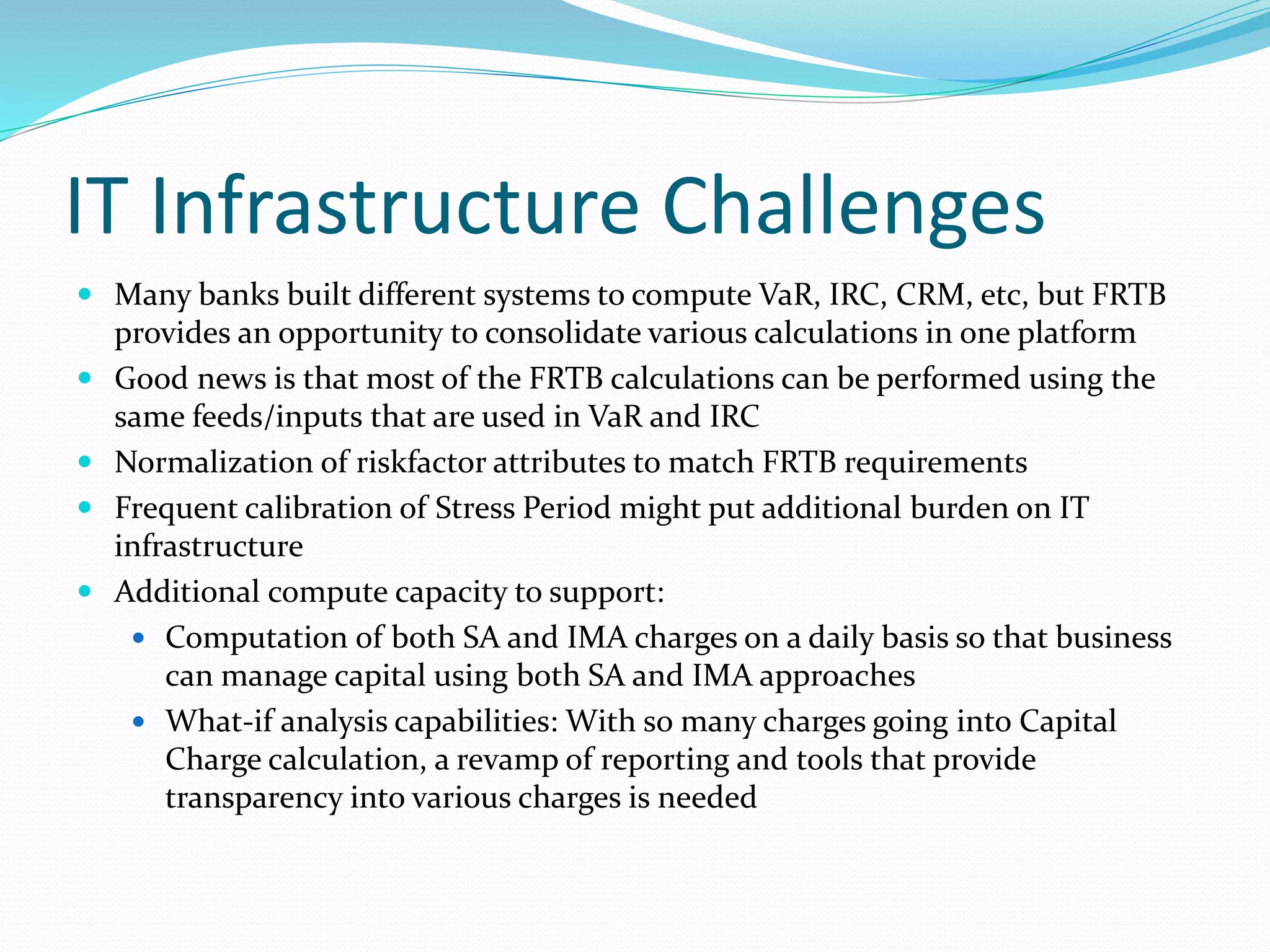 FRTB - Market Risk Capital Charge Calculation | PPTX