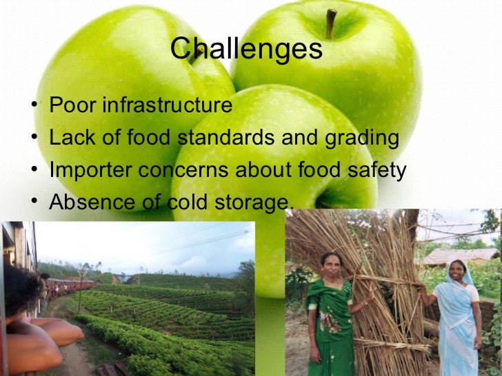 Fruit andvegetableproductionintheworld