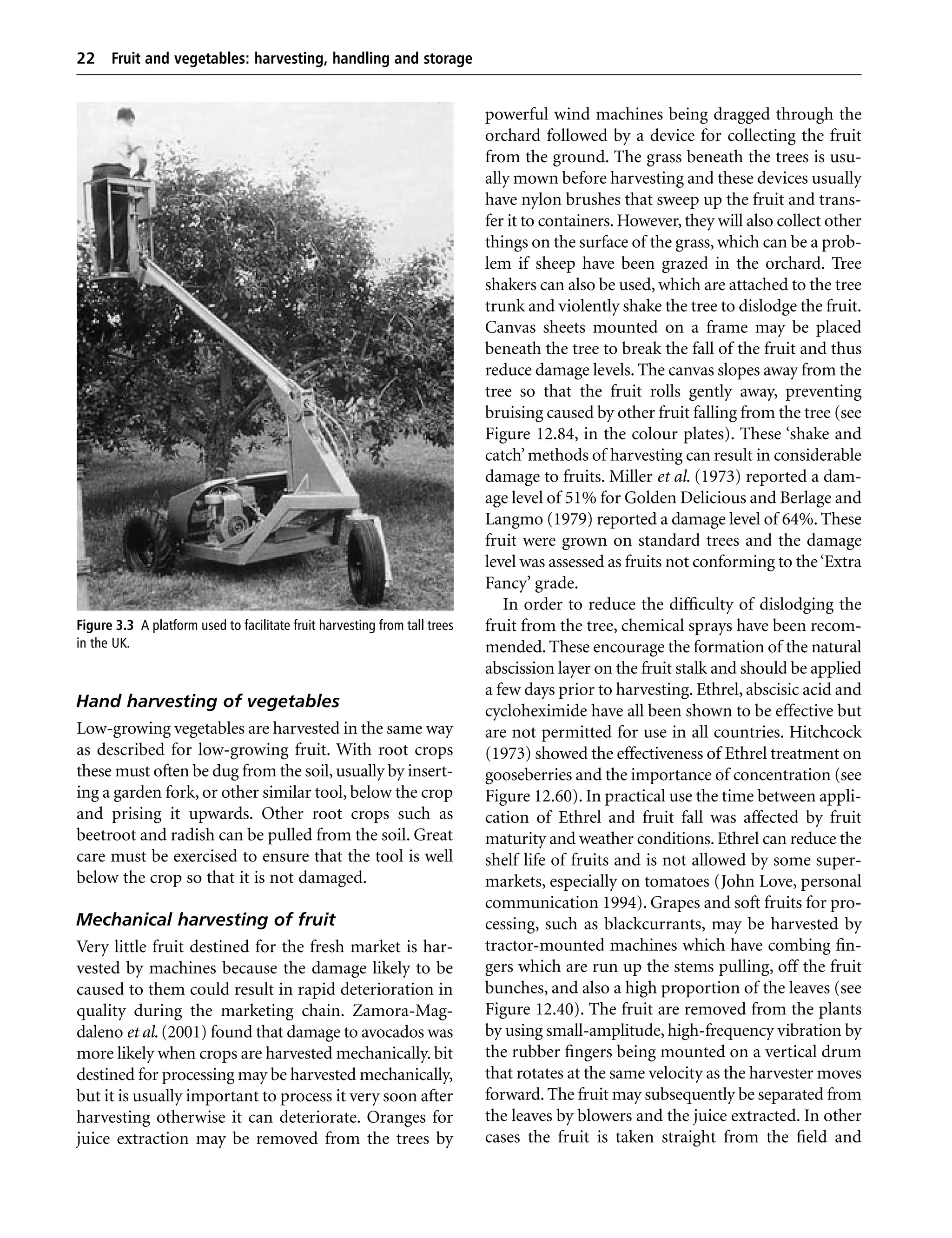 Fruit and vegetables Harvesting, Handling and Storage PDF