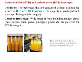 Comprehensive Guide to Fruit Beverages and Juice Processing Techniques ...