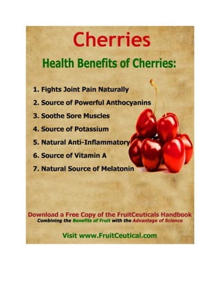 FruitCeutical Handbook At-a-Glance - Natural Health Benefits of Fruit