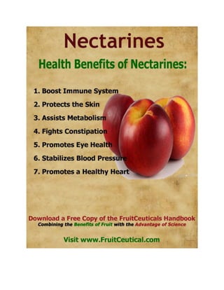 FruitCeutical Handbook At-a-Glance - Natural Health Benefits of Fruit