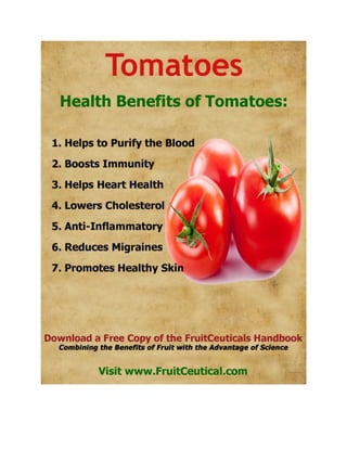 FruitCeutical Handbook At-a-Glance - Natural Health Benefits of Fruit