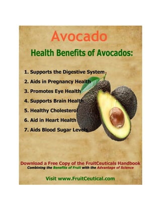 FruitCeutical Handbook At-a-Glance - Natural Health Benefits of Fruit