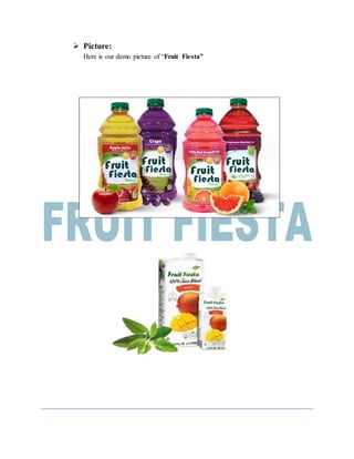 Picture:
Here is our demo picture of “Fruit Fiesta”
 