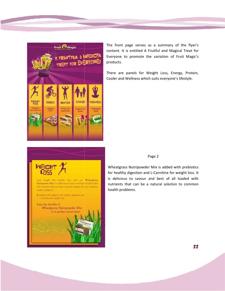 fruit magic marketing plan by team fruitilicious magic mart flyer ffxi