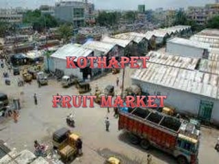 Fruit market | PPTX