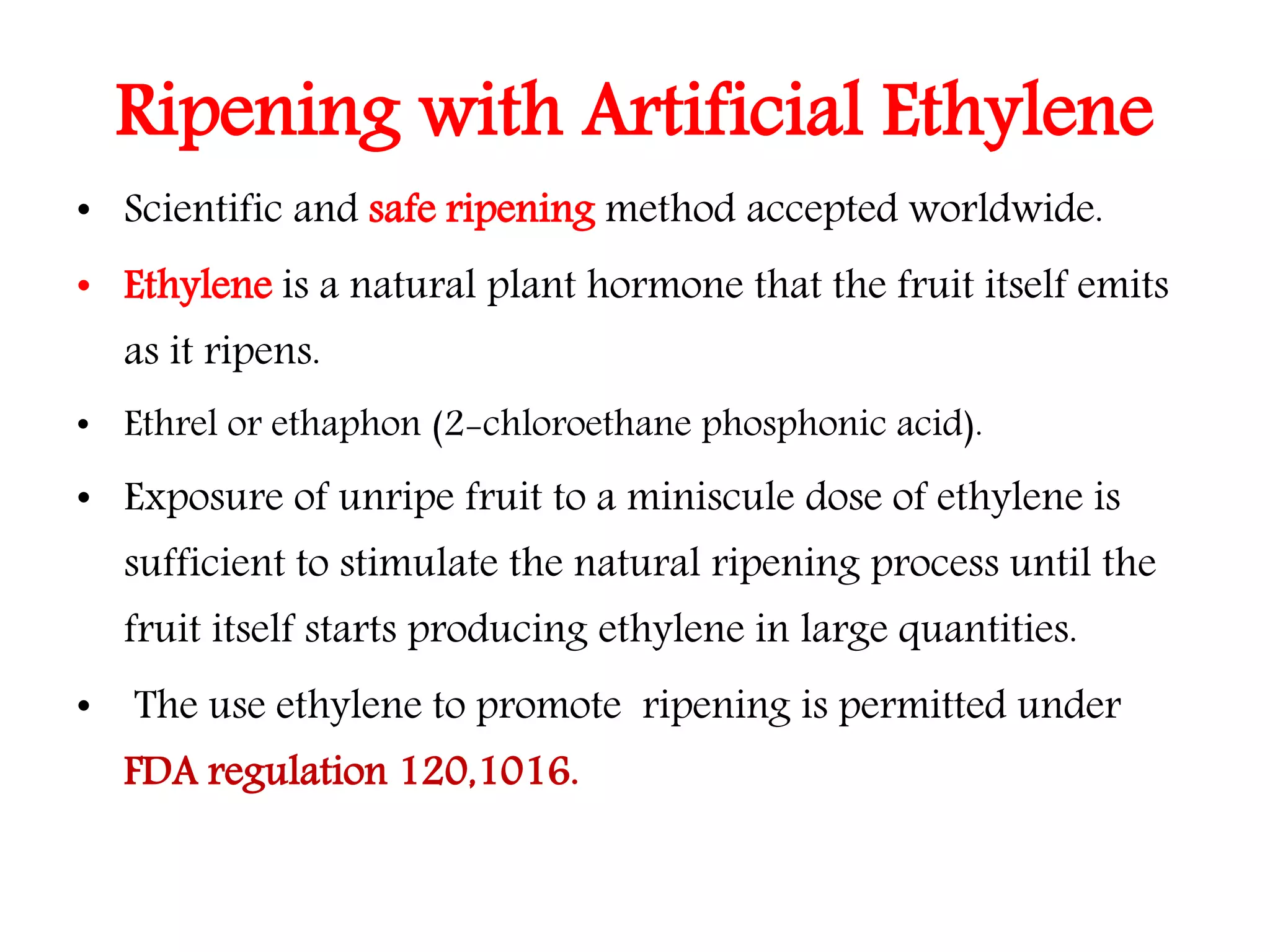 Fruit ripening | PPTX