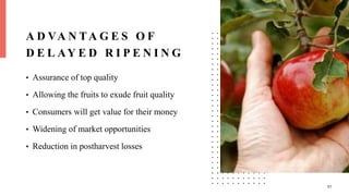 Organic and Artificial fruit Ripening | PPTX