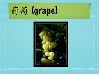 (grape)




          7
 