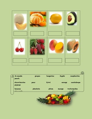 Fruits