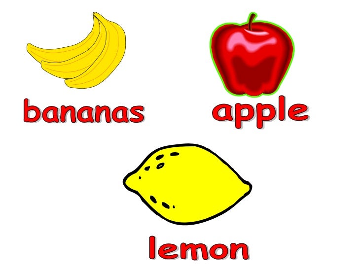 What fruits do you like?