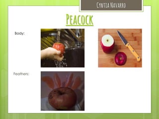 Cyntia Navarro

Peacock
Body:

Feathers:

 