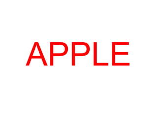 APPLE
 