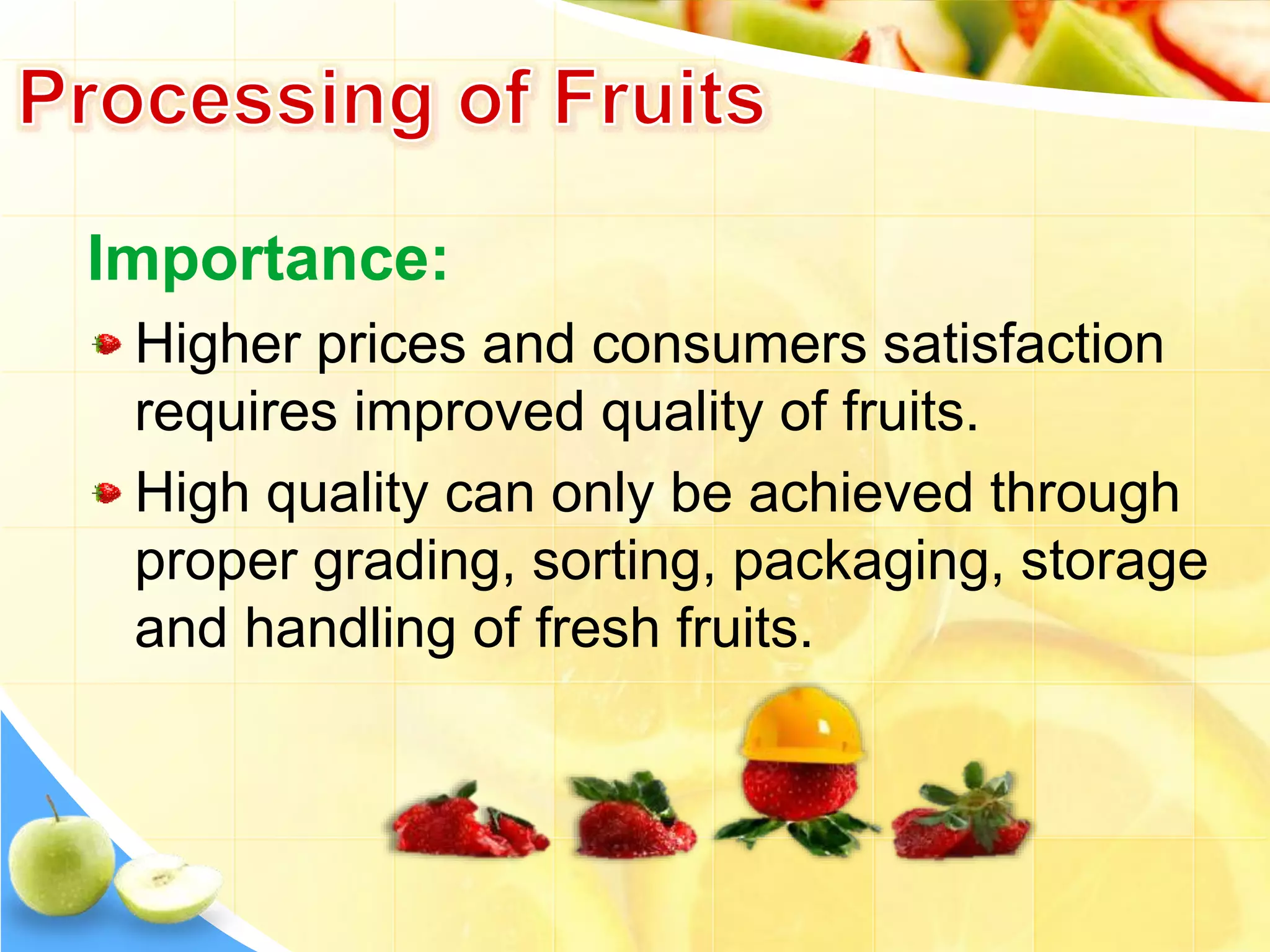 Fruits | PPTX