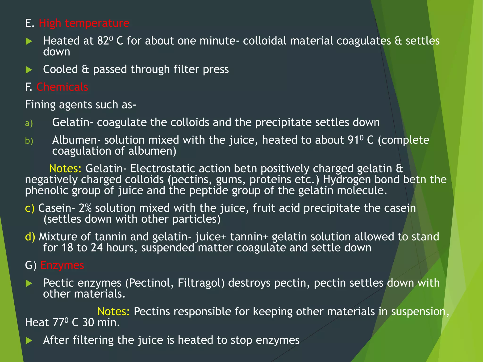 Fruits and Vegetables Processing Technology PPT