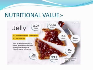 NUTRITIONAL VALUE:-
 