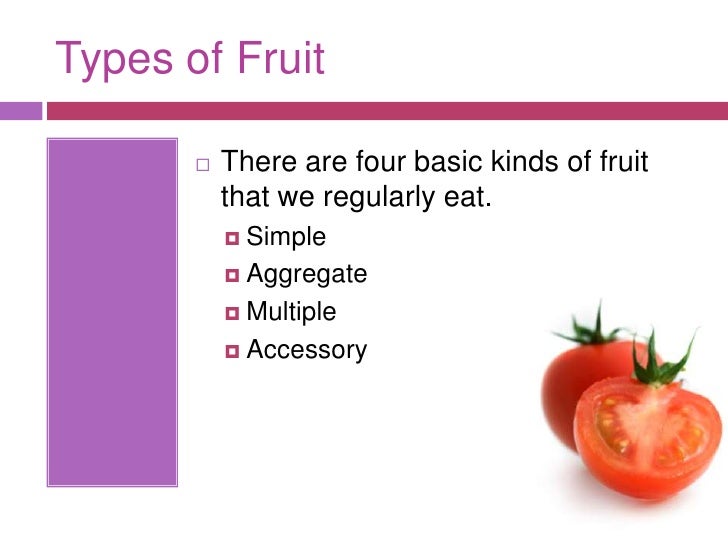Fruits & vegetables