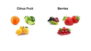 Citrus Fruit Berries
 