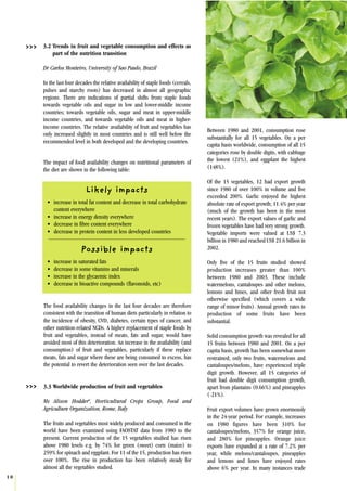 The Importance of Fruits and Vegetables | PDF