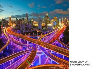 NIGHT LOOK OF
SHANGHAI, CHINA
 