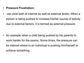 Frustration 2nd year students | PPTX