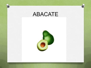 ABACATE
 