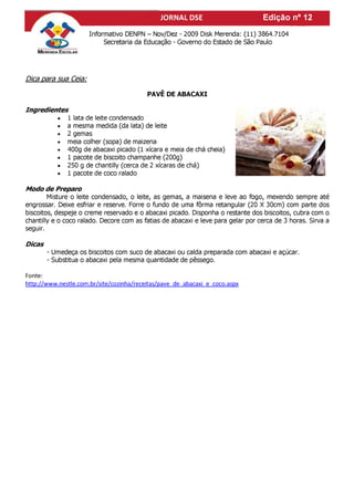 Frutas, verduras e legumes da epoca