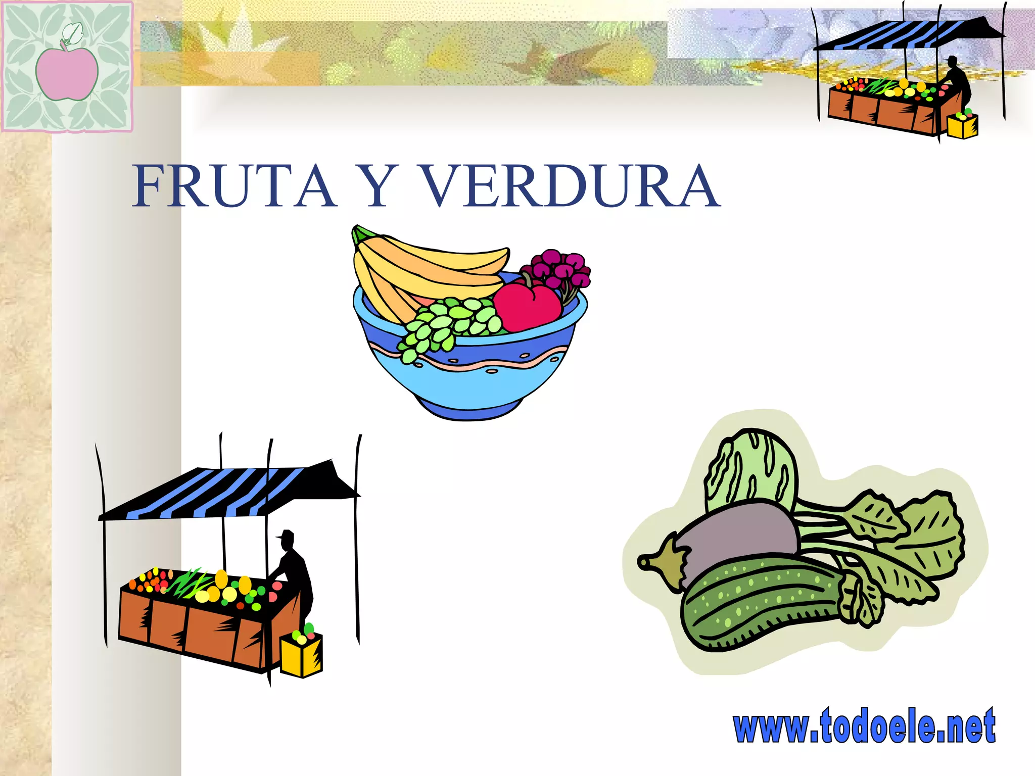 FRUTA Y VERDURA