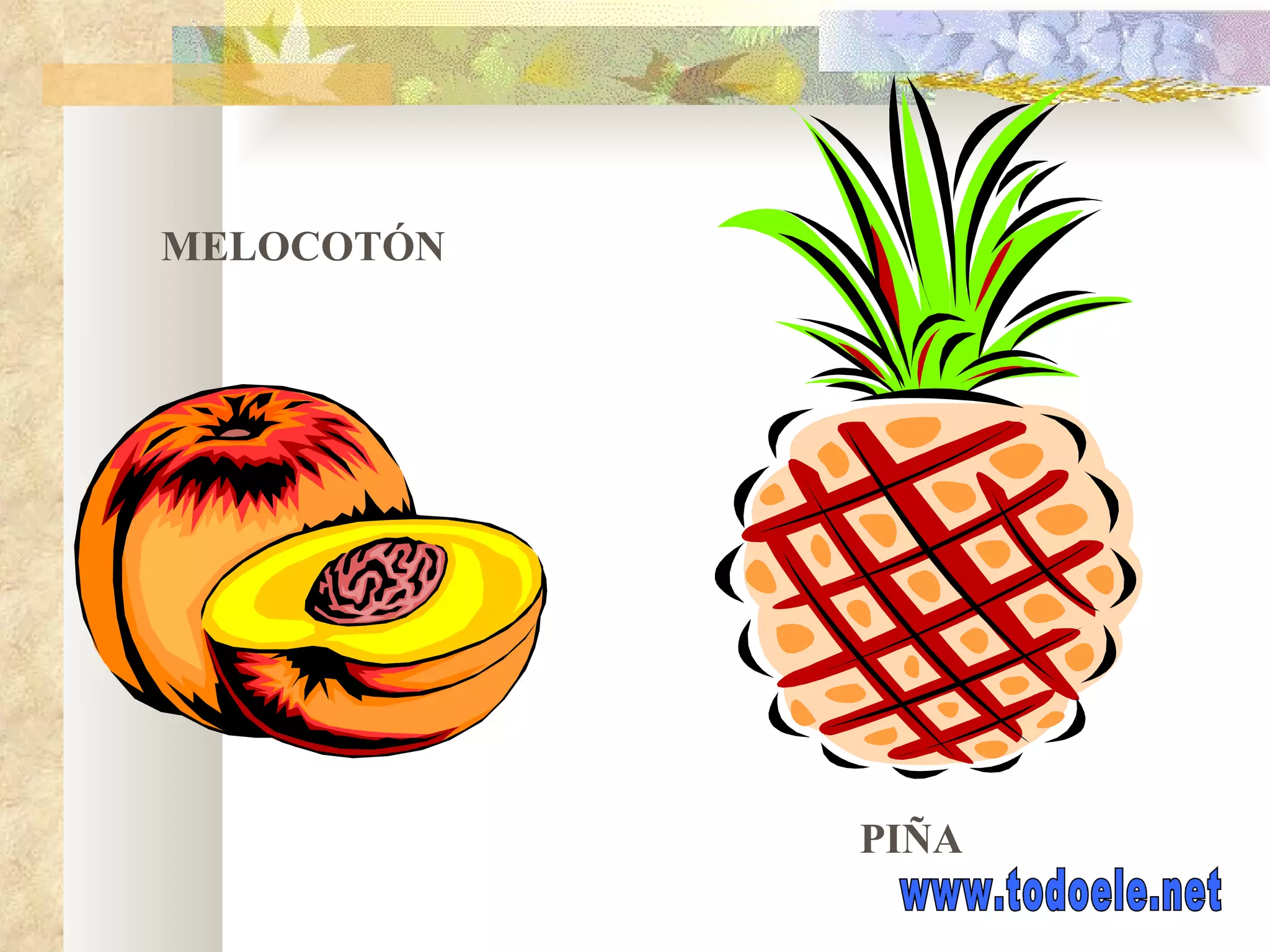 MELOCOTÓN PIÑA