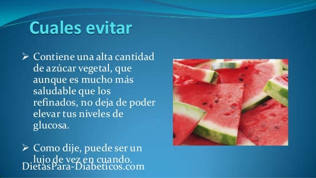 Frutas y verduras para diabeticos Frutas y verduras para diabeticos