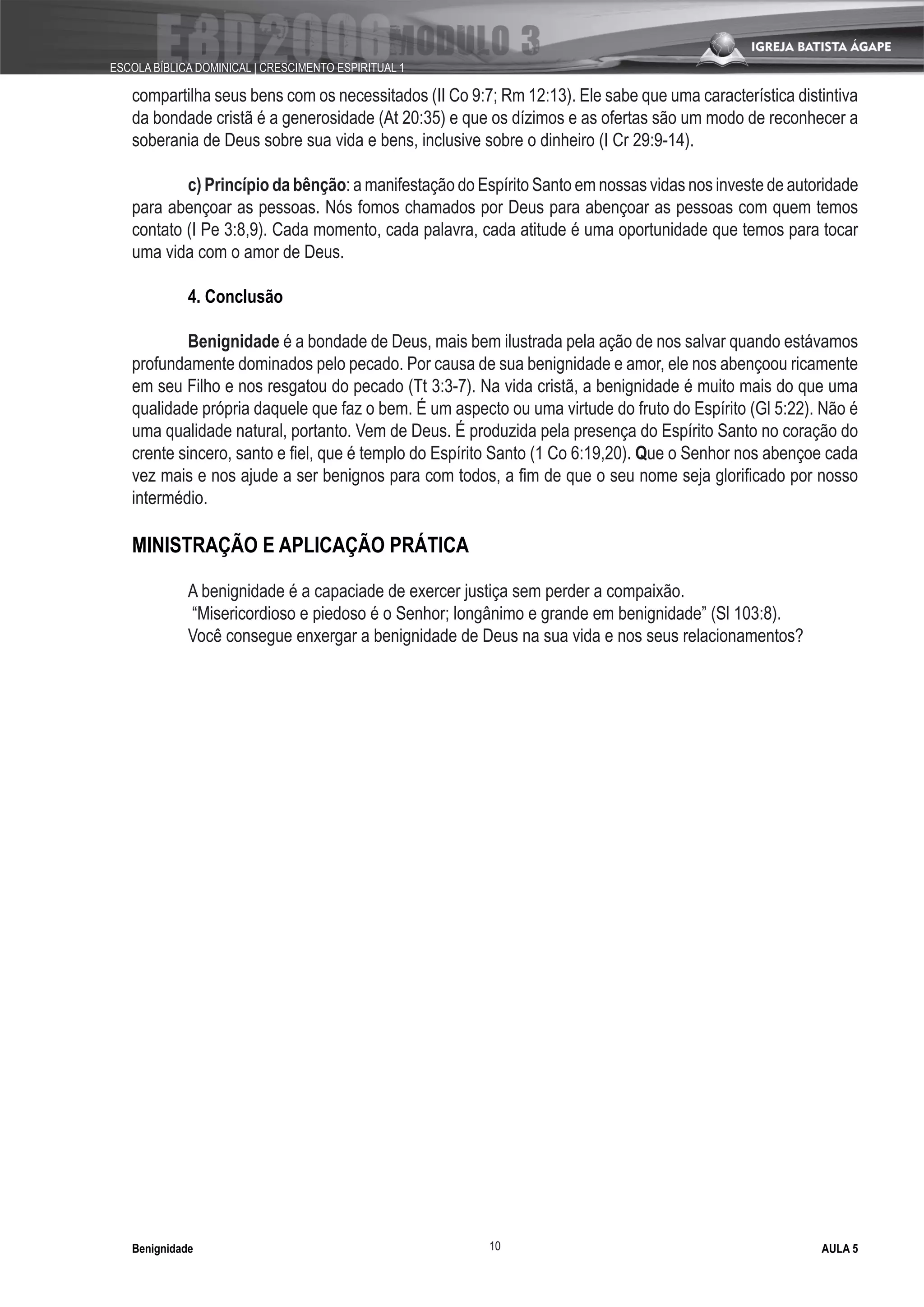 Fruto Do EspíRito Modulo 3