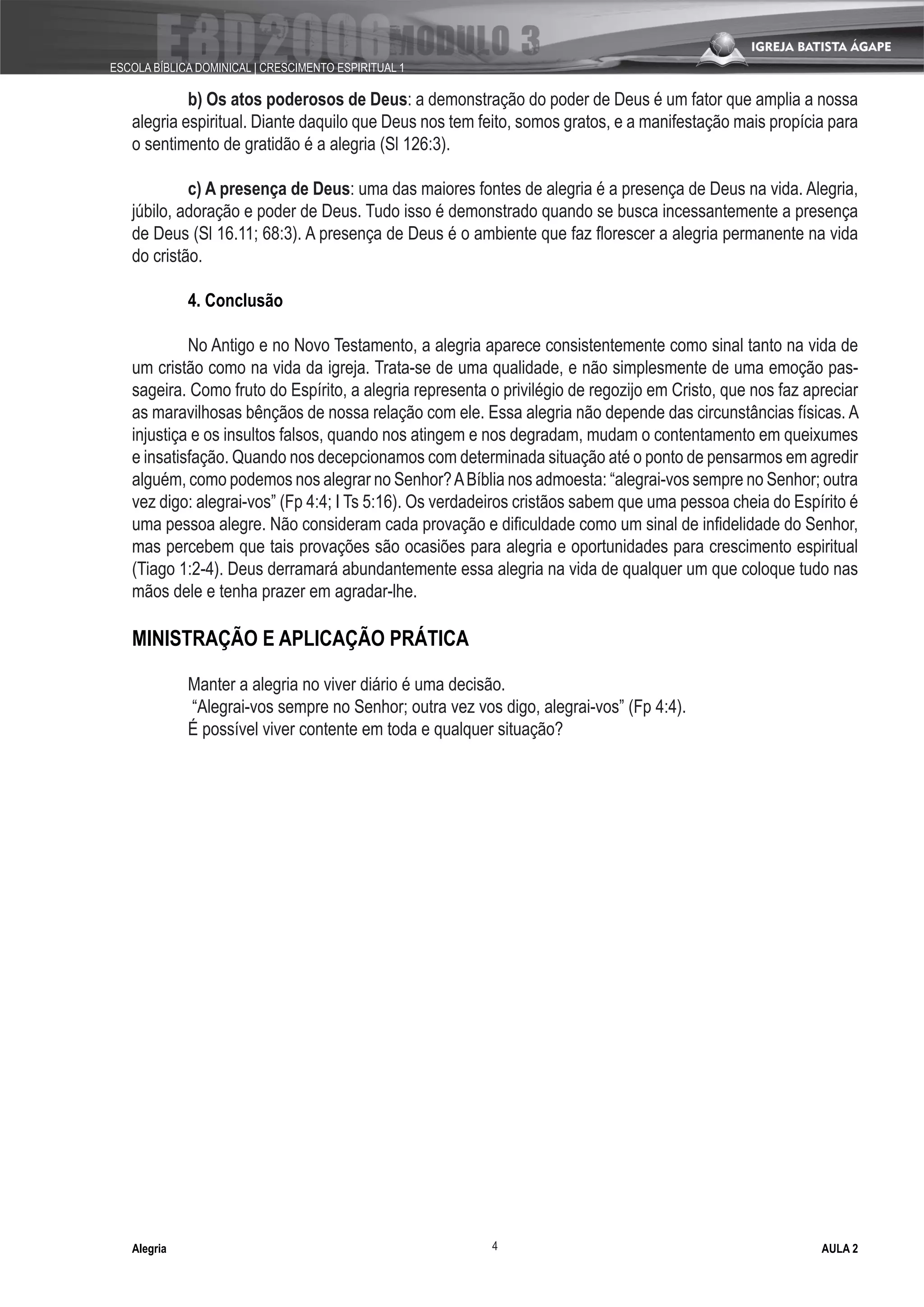 Fruto Do EspíRito Modulo 3