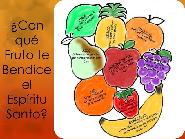 Frutos del Espíritu Santo